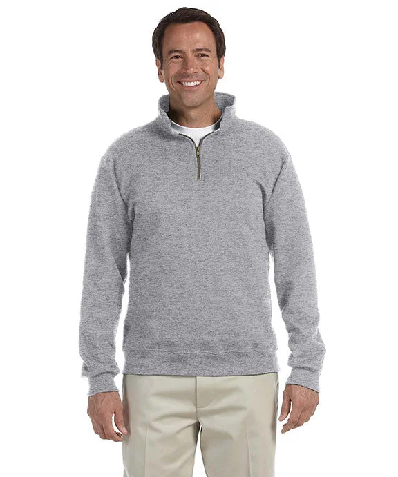 4528 - Jerzees Adult Super Sweats® NuBlend® Fleece Quarter-Zip Pullover | Oxford