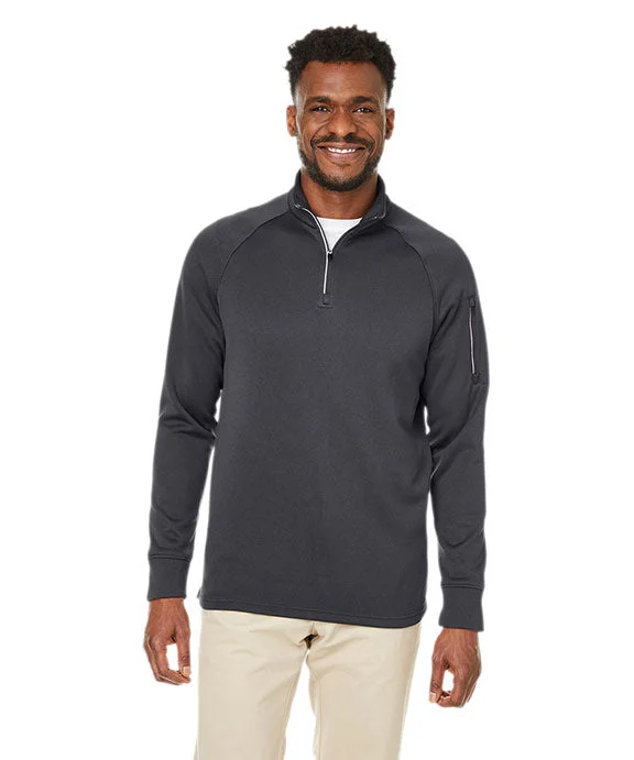 CE801 - Core 365 Unisex Fusion ChromaSoft™ Fleece Quarter-Zip | Carbon