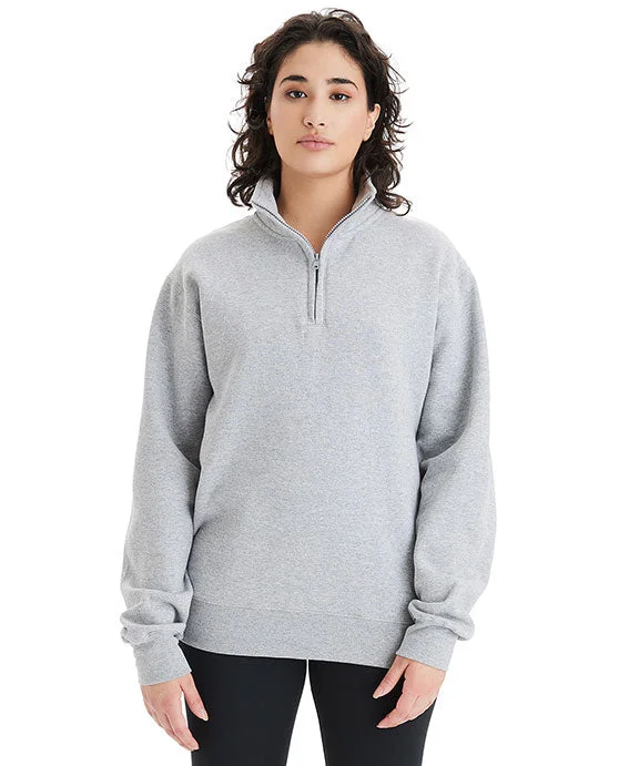 S450 - Champion Unisex Powerblend Quarter-Zip Pullover Sweatshirt | Light Steel