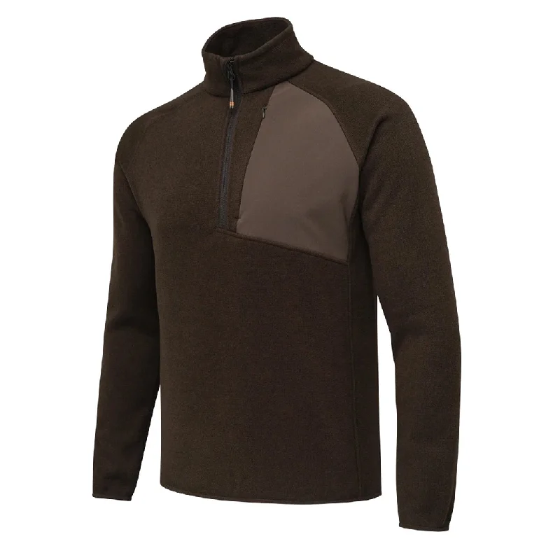 Beretta Abisko Half Zip Fleece Brown Bark