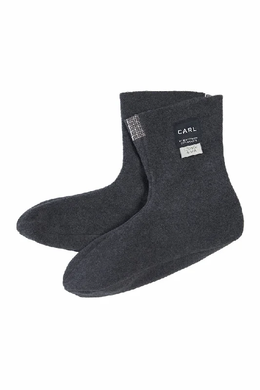 FLEECE SOCKS MEN - 2025C - SOFT BLACK