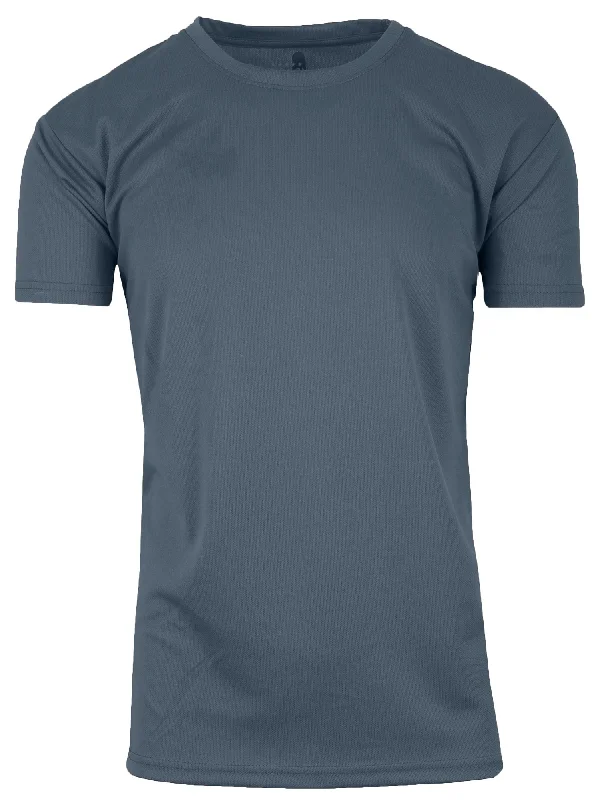 Men's Performance Moisture Wicking Active Short Sleeve & Muscle Tee