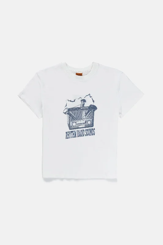 Radio Band Ss T Shirt Vintage White